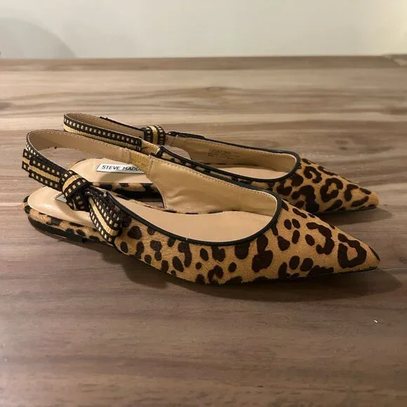 Steve Madden Olsen Leopard, Size 7 - Picture 7 of 13
